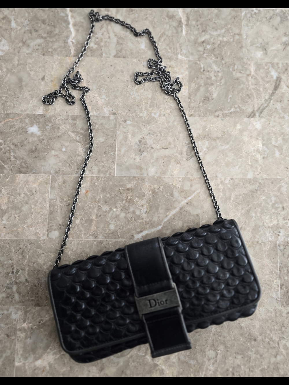Vintage Rare Dior 00s John Galliano Mermaid Leather Bag